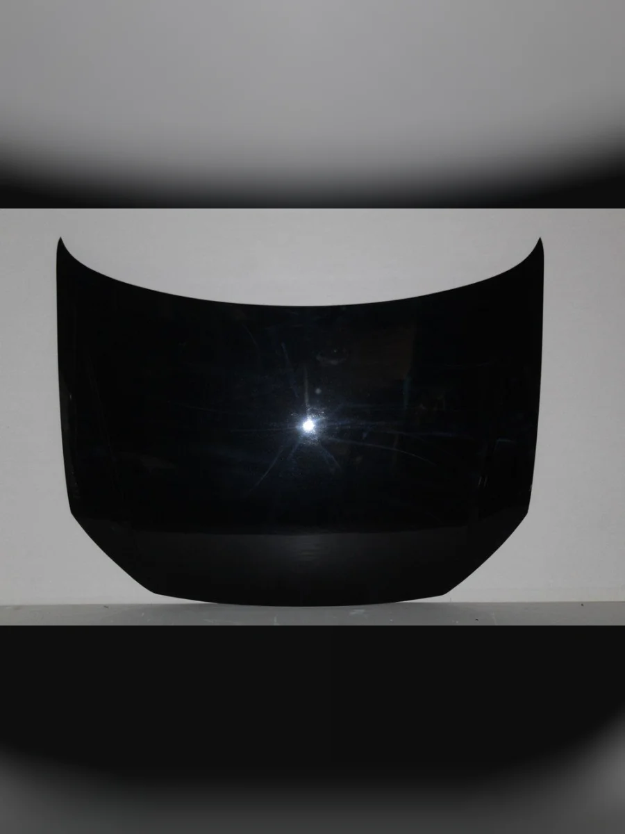 Капот DAR (окрашенный) Volkswagen Polo Mk5 6R,6C,61 седан рестайлинг (2015-2020) (Черный перламутр LC9X)  в Воронеже Воронежской области