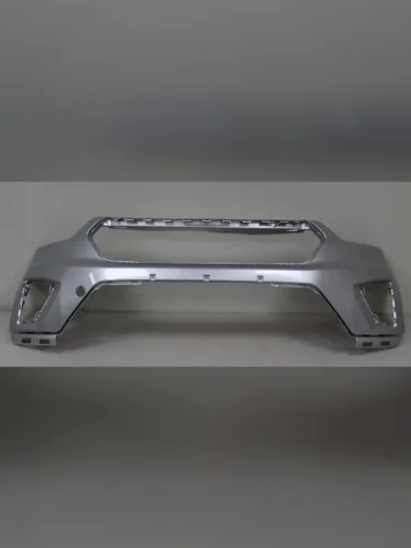 Бампер передний DAR (окрашенный) (Серебристый металлик (Sleek silver RHM)) Hyundai Creta  GS (2019-2021) рестайлинг