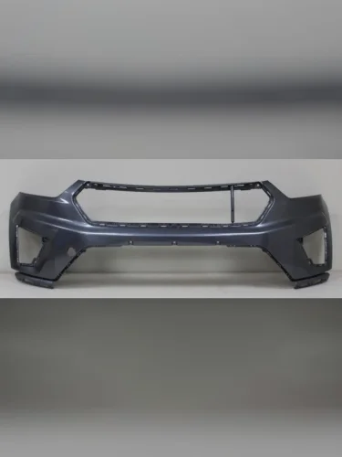 Бампер передний DAR (окрашенный) (Urban Grey U4G U6G (Серый)) Hyundai Creta  GS (2015-2021) дорестайлинг, рестайлинг