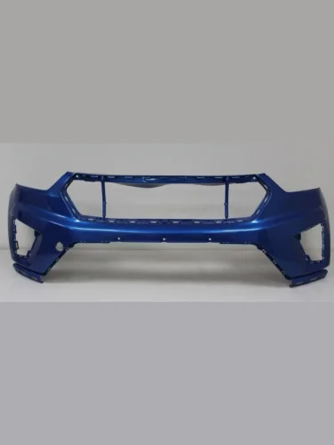 Бампер передний DAR (окрашенный) (Синий (Marina Blue N4U,N4B)) Hyundai Creta  GS (2019-2021) рестайлинг
