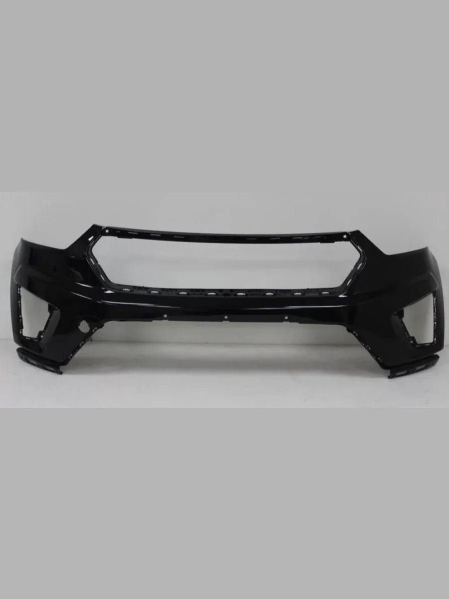 Бампер передний DAR (окрашенный) Hyundai Creta GS дорестайлинг (2015-2019) (Phantom Black MZH (Черный))  в Перми Пермском крае
