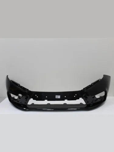 Бампер передний ТехноПласт (окрашенный) (Черная жемчужина) Лада ВАЗ Веста ( 2180,  SW 2181) (2015-2023) седан дорестайлинг, универсал дорестайлинг