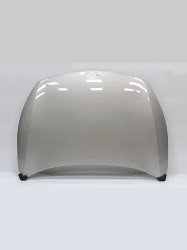 Капот DAR (окрашенный) (Бежевый (Ice Wine W4Y)) KIA Rio ( 4 FB,  X-line,  4 YB,  X) (2016-2025) дорестайлинг седан, дорестайлинг, хэтчбэк, рестайлинг, рестайлинг седан, рестайлинг, хэтчбэк