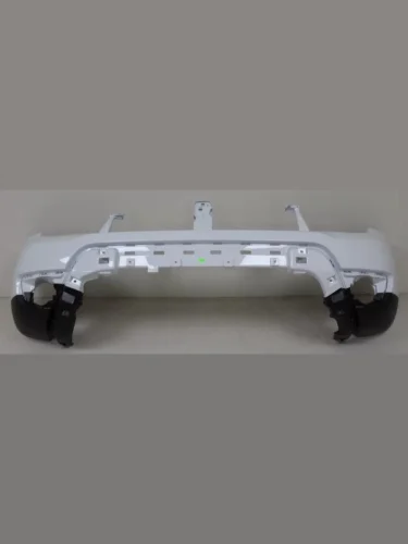 Бампер передний DAR (окрашенный) (Blanc glacier 369 (Белый лед)) Renault Duster  HS (2015-2021) рестайлинг