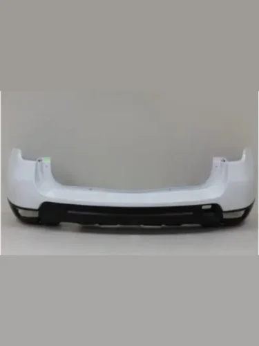 Бампер задний DAR (окрашенный) (Blanc glacier 369 (Белый лед)) Renault Duster  HM (2017-2021) дорестайлинг