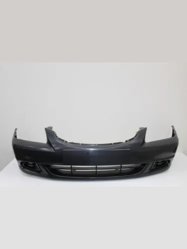 Бампер передний (с заглушками ПТФ) ТехноПласт (неокрашенный) Hyundai Accent  2 LC (1999-2012) седан дорестайлинг (ТагАЗ)