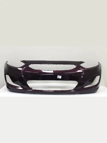 Бампер передний ТехноПласт (окрашенный) (Purple Fantasia PXA (Фиолетовый перламутр) Hyundai Solaris RBr хэтчбэк дорестайлинг (2010-2014)