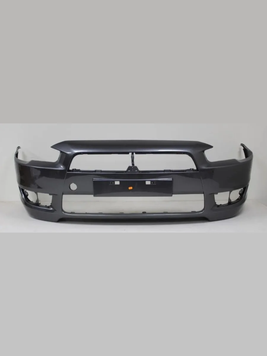 Бампер передний DAR (окрашенный)  Mitsubishi Lancer (2007-2010) 10 CY (Серый A39)  с доставкой в г. Керчь