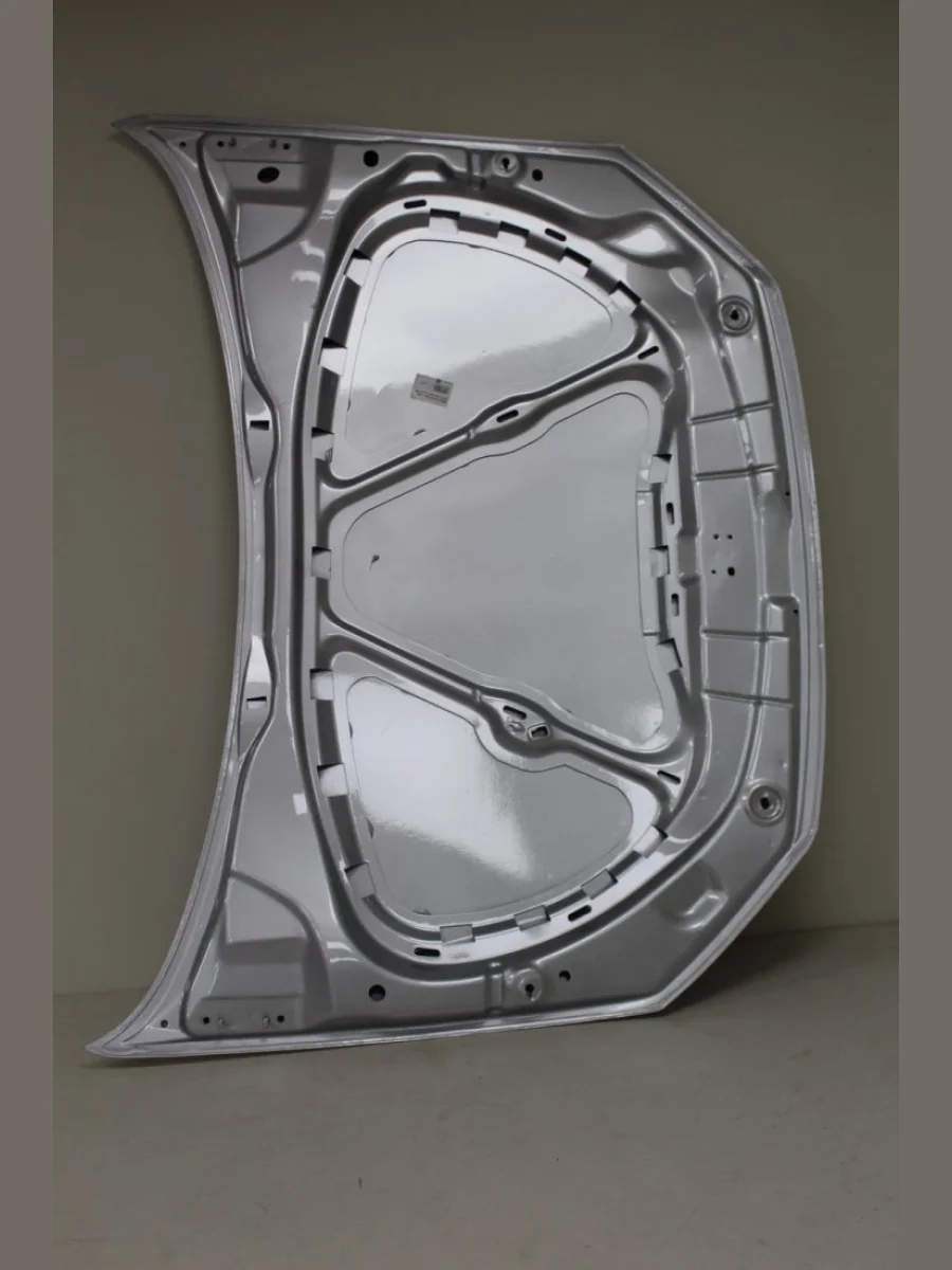 Капот DAR (окрашенный) Volkswagen Polo Mk5 6R,6C,61 седан рестайлинг (2015-2020) (Серебристый LA7W)  в Воронеже Воронежской области