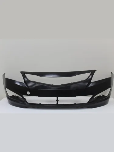 Бампер передний ТехноПласт (неокрашенный) Hyundai Solaris  RBr (2014-2017) седан рестайлинг, хэтчбэк рестайлинг