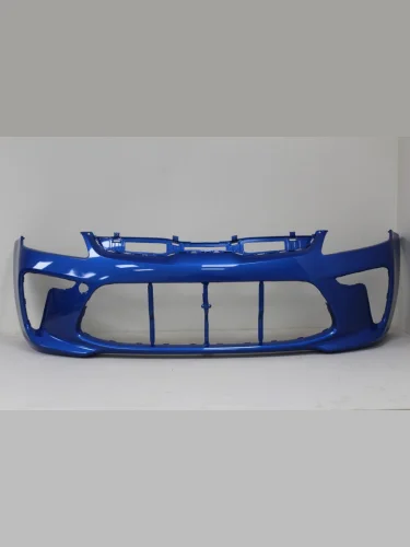Бампер передний ТехноПласт (окрашенный) (Marina Blue N4U N4B (Синий)) KIA Rio ( 4 FB,  4 YB) (2016-2020) дорестайлинг седан, дорестайлинг, хэтчбэк