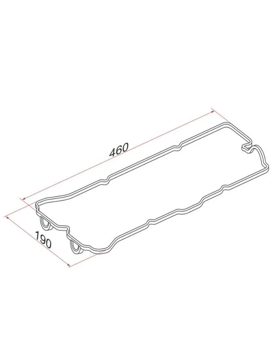 Прокладка клапанной крышки NISSAN AD VY10 GA13DS  DAR pkk1670063  в Самаре Самарской области