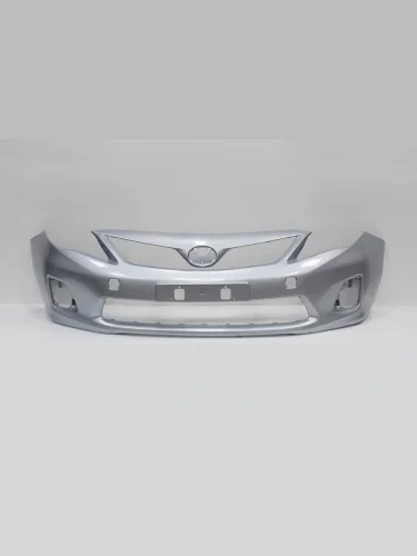 Бампер передний DAR (окрашенный) (Светло синий (LIGHT BLUE 8S1)) Toyota Corolla  E150 (2009-2013) седан рестайлинг