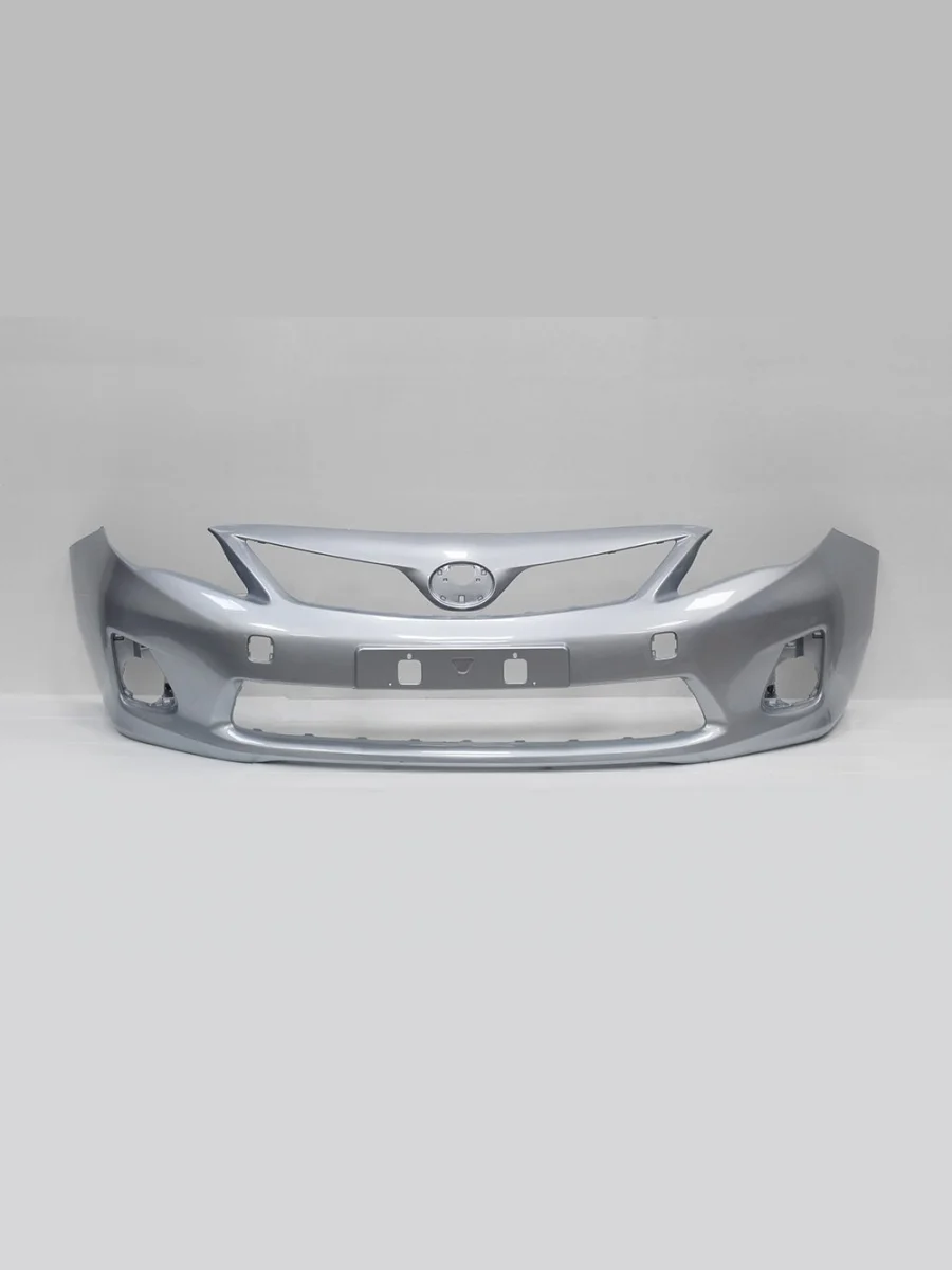 Бампер передний DAR (окрашенный)  Toyota Corolla (2009-2013) E150 (Светло синий (LIGHT BLUE 8S1))  с доставкой в г. Керчь