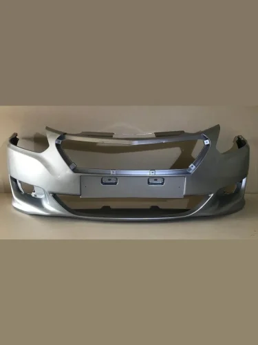 Бампер передний DAR (окрашенный) (Ледяной (413)) Datsun on-DO (2014-2019) седан дорестайлинг