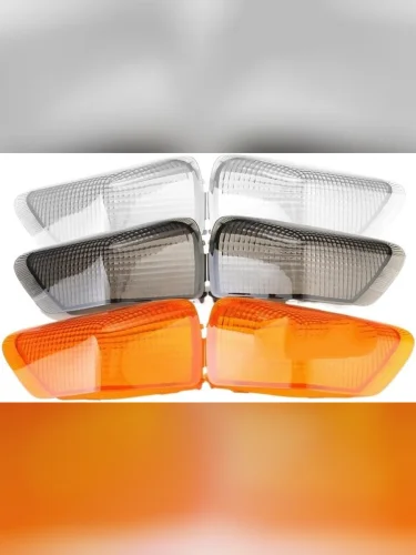 Стекла поворотников Kawasaki ZZR400600 90-92, ZX6R 90-93  пм-00031096