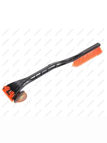 Щетка со скребком 60см черно-оранжевая АВТОСТОП АВТОСТОП ab-2282