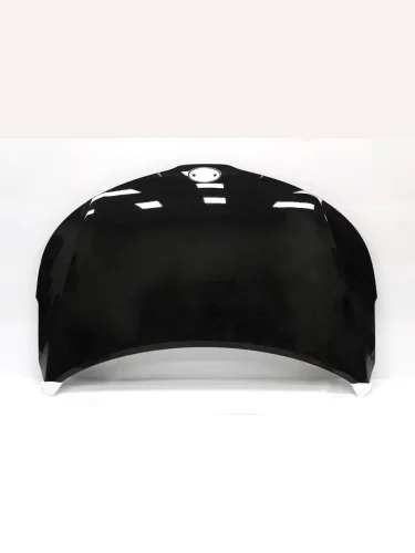 Капот DAR (окрашенный) (Черный (Phantom Black MZH)) KIA Rio  3 QB (2011-2017) дорестайлинг седан, хэтчбек 5 дв. дорестайлинг, рестайлинг седан, хэтчбек 5 дв. рестайлинг