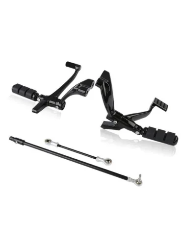 Передние подножки комплект Harley-Davidson XL883, XL1200 04-13  пм-00025603