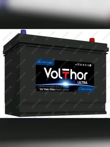 Аккумулятор VOLTHOR EFB 70Ач обратная полярность VOLTHOR 6ст70(0) 57029 d26
