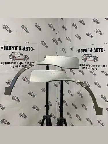 Правая внешняя задняя ремонтная арка ПОРОГИ-АВТО (холоднокатаная сталь 0.8 мм) Nissan Terrano2  R20 (1993-2006) дорестайлинг, 1-ый рестайлинг, 2-ой рестайлинг