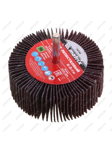 Круг лепестковый радиальный 80х30мм Р80 MATRIX MATRIX 74144 MATRIX 74144