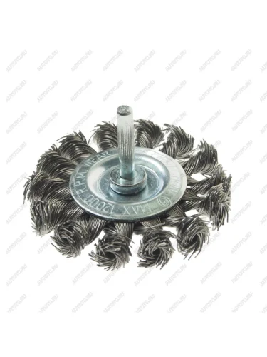 Кордщетка для дрели дисковая 75мм сталь ЭВРИКА ЭВРИКА er-22075 ЭВРИКА er-22075