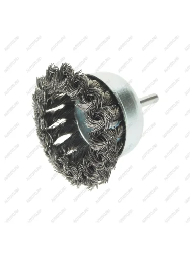 Кордщетка для дрели чашка 75мм сталь ЭВРИКА ЭВРИКА er-21075 ЭВРИКА er-21075