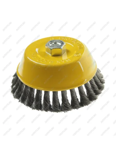 Кордщетка для УШМ чашка 150мм сталь ЭВРИКА ЭВРИКА er-11150 ЭВРИКА er-11150