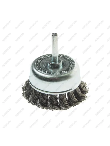 Кордщетка для дрели чашка 65мм сталь ЭВРИКА ЭВРИКА er-21065 ЭВРИКА er-21065