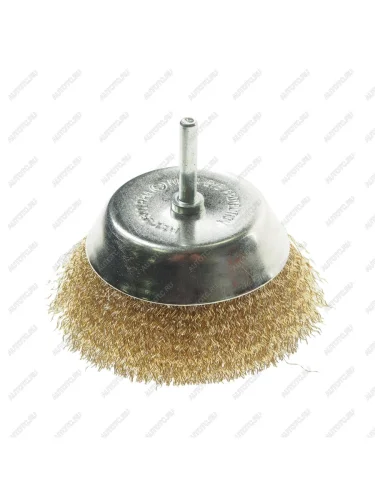 Кордщетка для дрели чашка 100мм латунь ЭВРИКА ЭВРИКА er-30100 ЭВРИКА er-30100