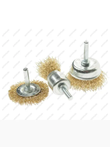 Набор кордщеток для дрели 25,50мм (3шт.) в блистере ЭВРИКА ЭВРИКА er-90001 ЭВРИКА er-90001