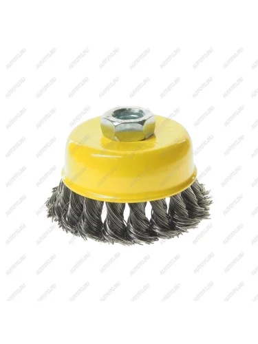 Кордщетка для УШМ чашка 75мм сталь ЭВРИКА ЭВРИКА er-11075 ЭВРИКА er-11075