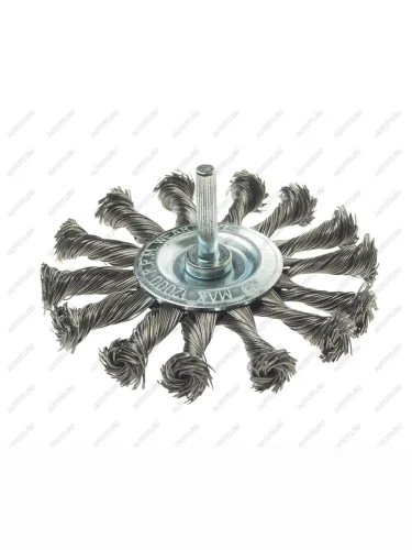 Кордщетка для дрели дисковая 100мм сталь ЭВРИКА ЭВРИКА er-22100 ЭВРИКА er-22100