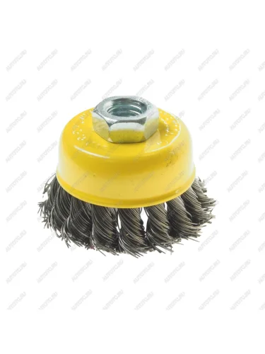 Кордщетка для УШМ чашка 65мм сталь ЭВРИКА ЭВРИКА er-11065 ЭВРИКА er-11065
