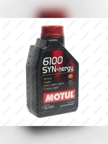 Масло моторное 6100 SYN-NERGIE 5W30 п/синт.1л MOTUL MOTUL 107970 MOTUL 107970