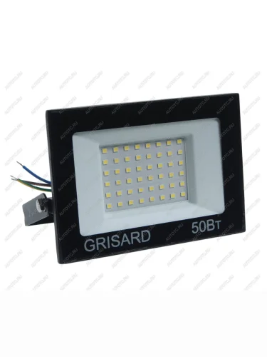 Светильник светодиодный 220V 50W 6500K черный GRISARD ELECTRIC GRISARD ELECTRIC gre-004-0002 GRISARD ELECTRIC gre-004-0002