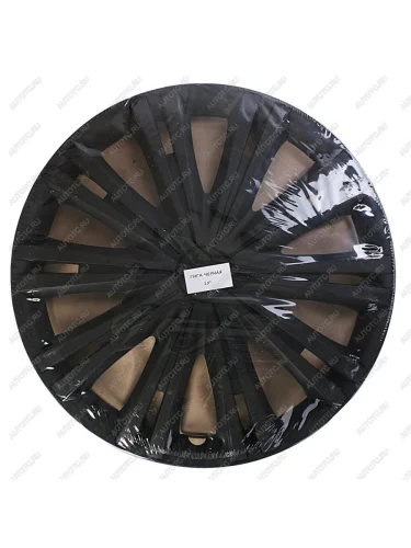 Колпак колеса R-15 черный ГИГА комплект 4шт.  гига чер r-15  гига чер r-15