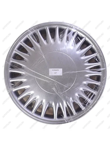 Колпак колеса R-14 серый КОМАРО комплект 4шт. NO NAME комаро r-14 NO NAME комаро r-14