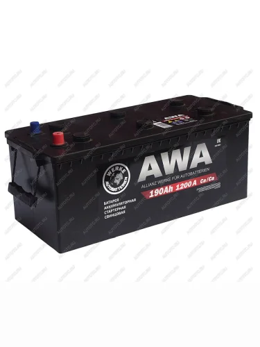 Аккумулятор AWA PRO 190Ач AWA 6ст190(4)
