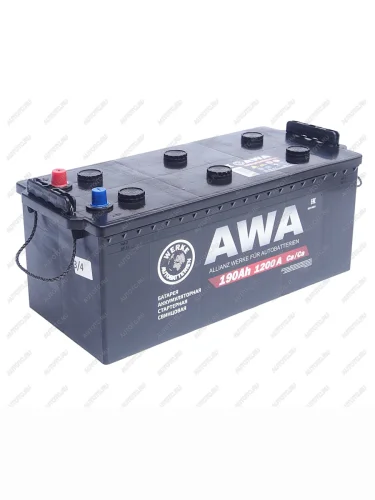 Аккумулятор AWA PRO 190Ач обратная полярность AWA 6ст190(3)