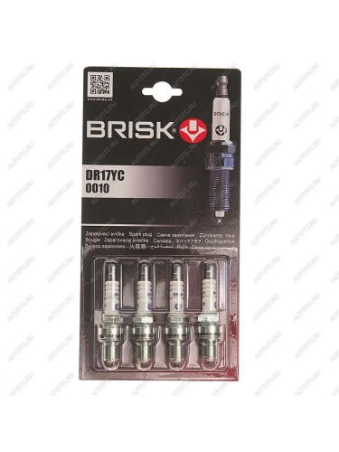 Свеча зажигания ЗМЗ-40524 ЕВРО-3 BRISK DR17YC SUPER BRISK dr17yc