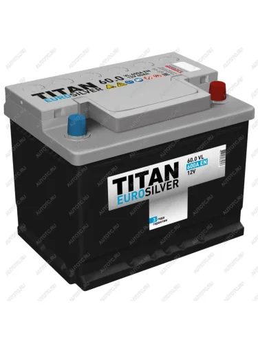Аккумулятор ТИТАН AGM 60Ач обратная полярность ТИТАН 6ст60(0)