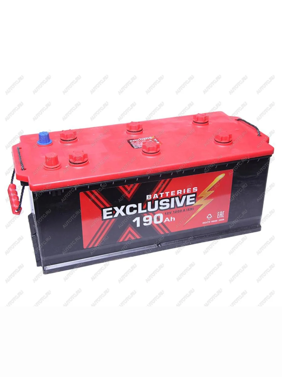 Аккумулятор EXCLUSIVE 190Ач под болт EXCLUSIVE 6ст190(4)  в Самаре Самарской области
