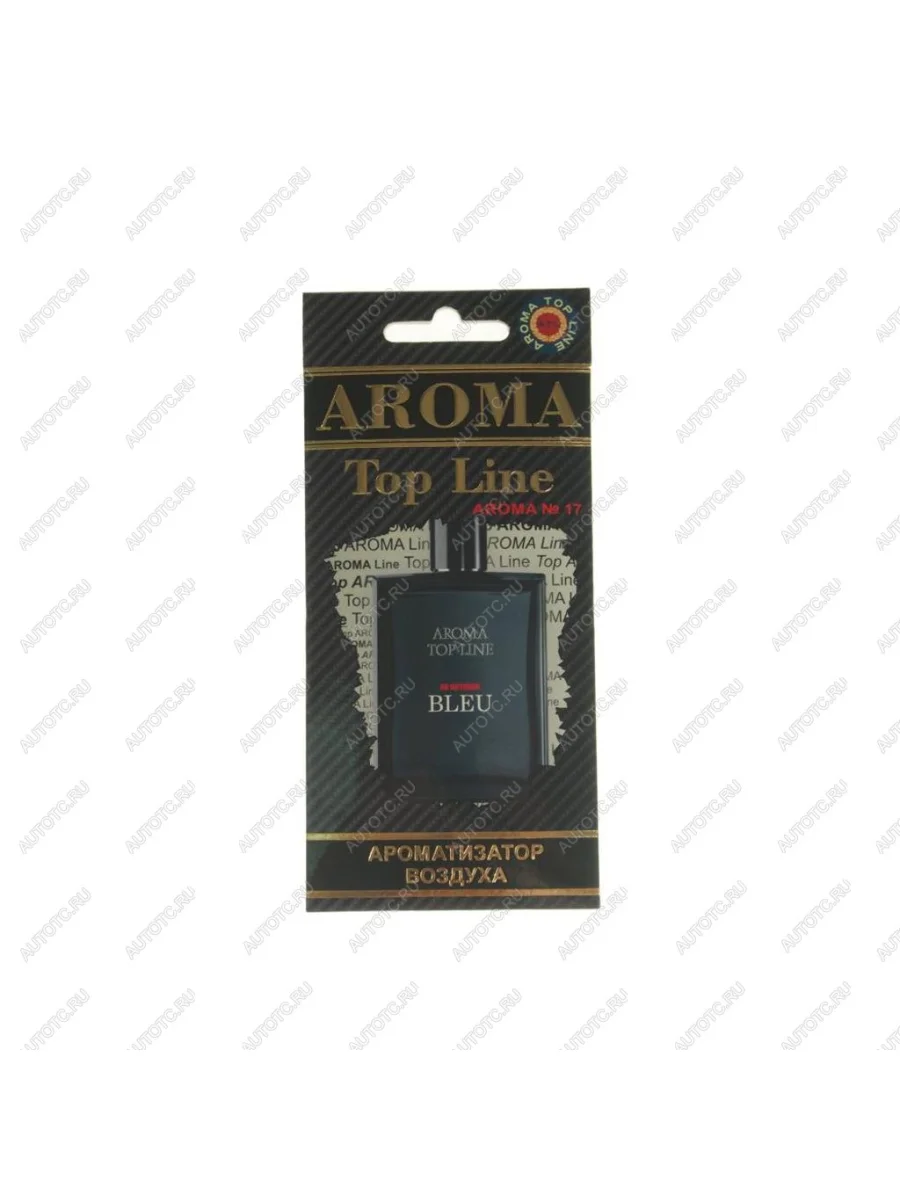 Ароматизатор подвесной пластина (№17 Bleu de Chanel) TOP LINE TOP LINE №17 bleu de chanel  в Самаре Самарской области