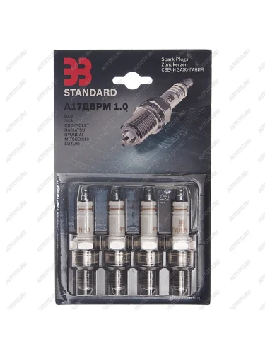 Свеча зажигания ВАЗ-2111 АИ-92 А17ДВРМ (зазор 1.0мм) ЗАЗС ЗАЗС а17дврм-1.0