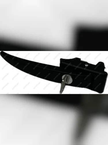 Ручка УАЗ-452 двери наружная передняя и боковая (полиамид) в сборе с ключом 1шт. NO NAME 3741-00-6105149п