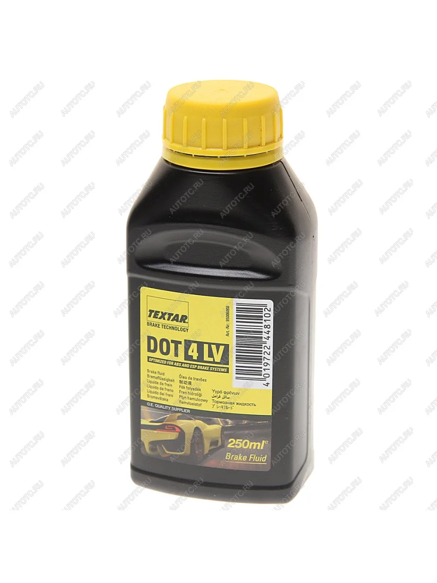 Жидкость тормозная DOT-4 0.25л TEXTAR TEXTAR 95006000 с доставкой в г. Кемерово