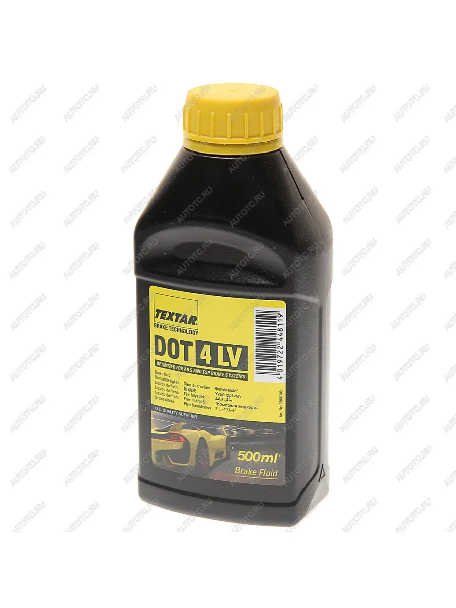 Жидкость тормозная DOT-4 0.5л TEXTAR TEXTAR 95006100 с доставкой в г. Кемерово