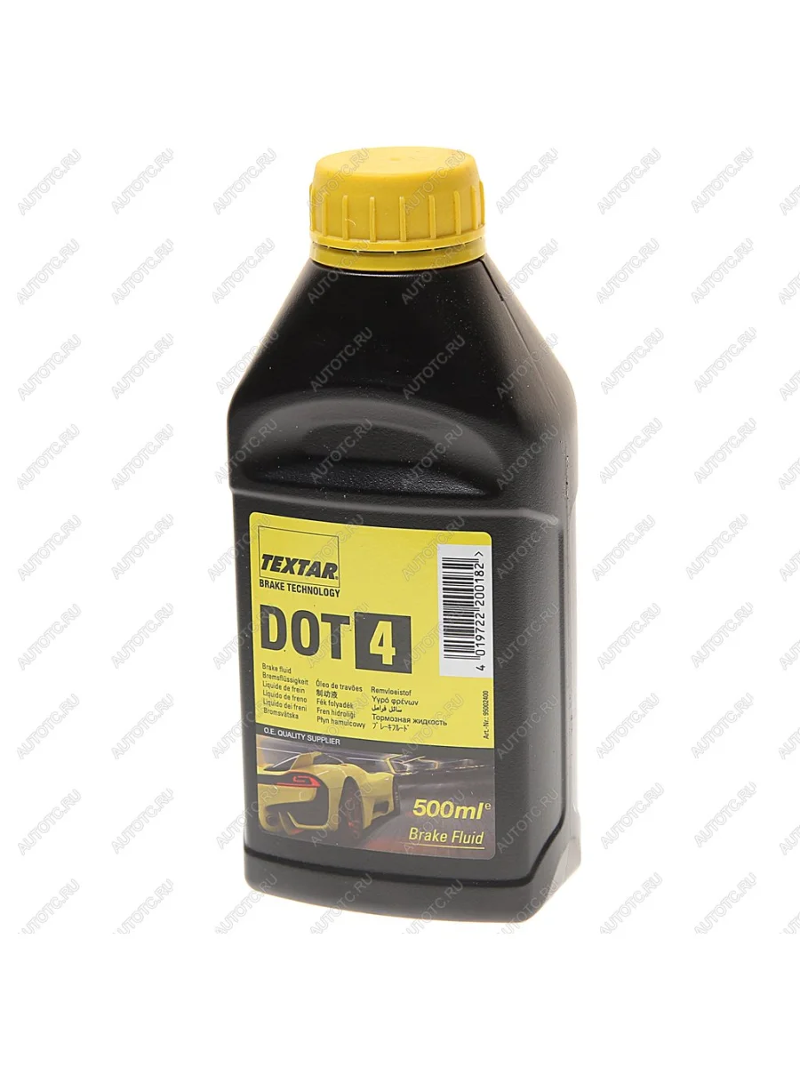 Жидкость тормозная DOT-4 0.5л TEXTAR TEXTAR 95002400 с доставкой в г. Кемерово